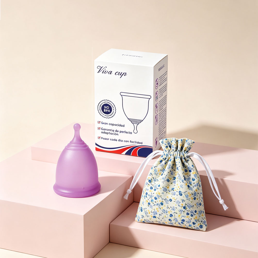 Menstrual Cup Silicone - Tıbbi Sınıf Silikon Regl Kupası Küçük