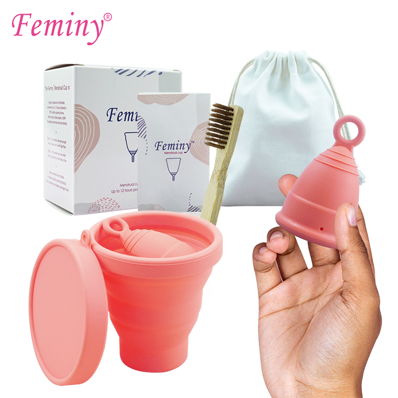 Sterilizatör fincan kadın tıbb - Menstrual Cup Silicone incelemesi ve fiyatı