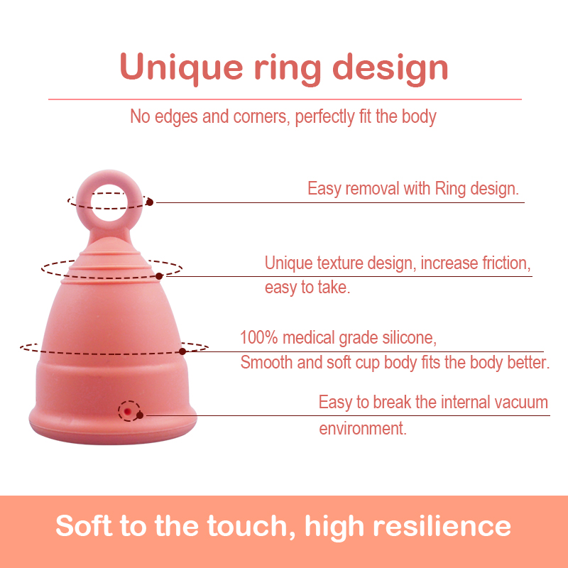 Sterilizatör fincan kadın tıbb - Menstrual Cup Silicone incelemesi ve fiyatı