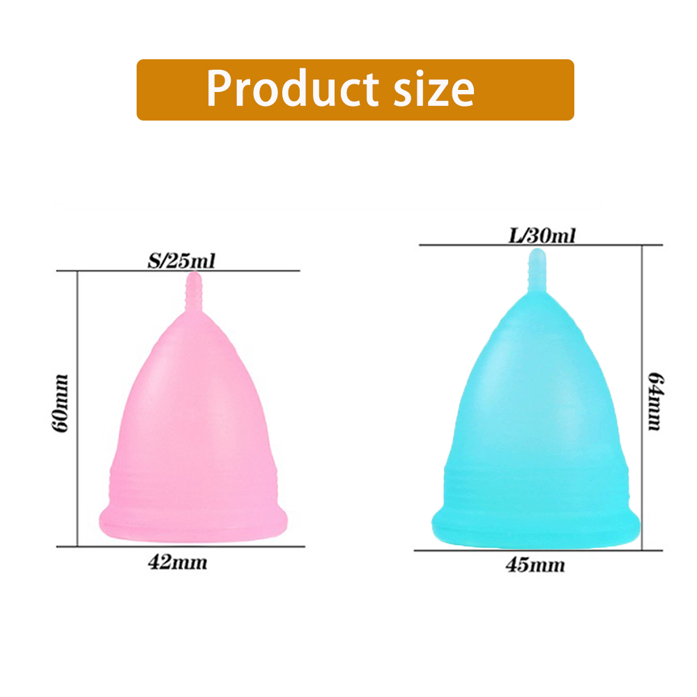 2 Adet Kadın Adet Kupası Tıbbi - Menstrual Cup Silicone incelemesi ve fiyatı