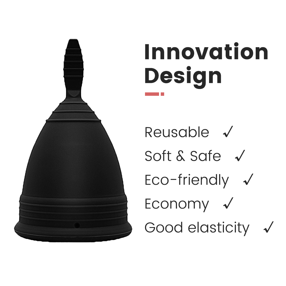 Bayan dönemi silikon kap yükse - Menstrual Cup Silicone incelemesi ve fiyatı