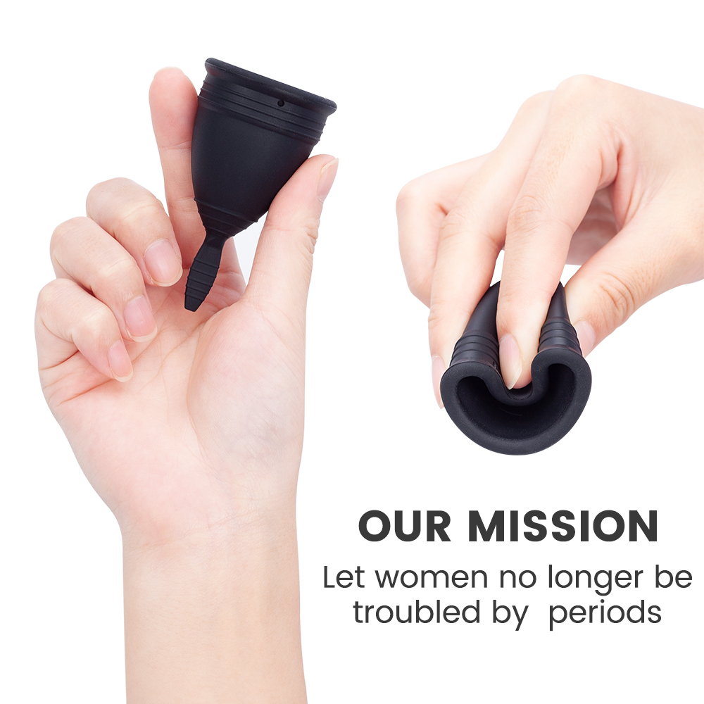 Bayan dönemi silikon kap yükse - Menstrual Cup Silicone incelemesi ve fiyatı