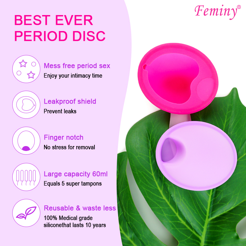 Kadınsı yeniden adet disk taşı - Menstrual Cup Silicone incelemesi ve fiyatı