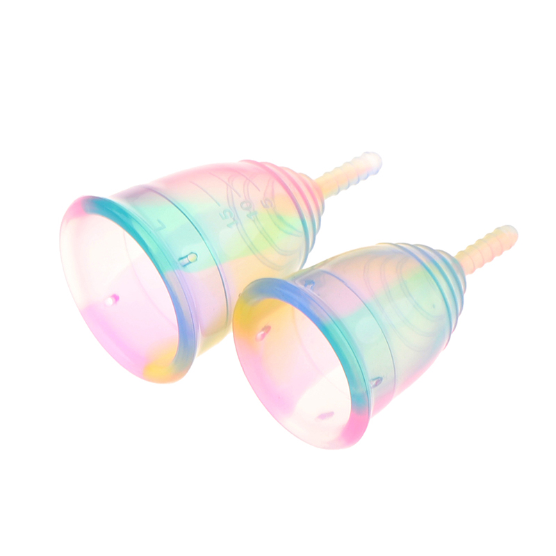 1 adet kadınlar renkli fincan  - Menstrual Cup Silicone incelemesi ve fiyatı