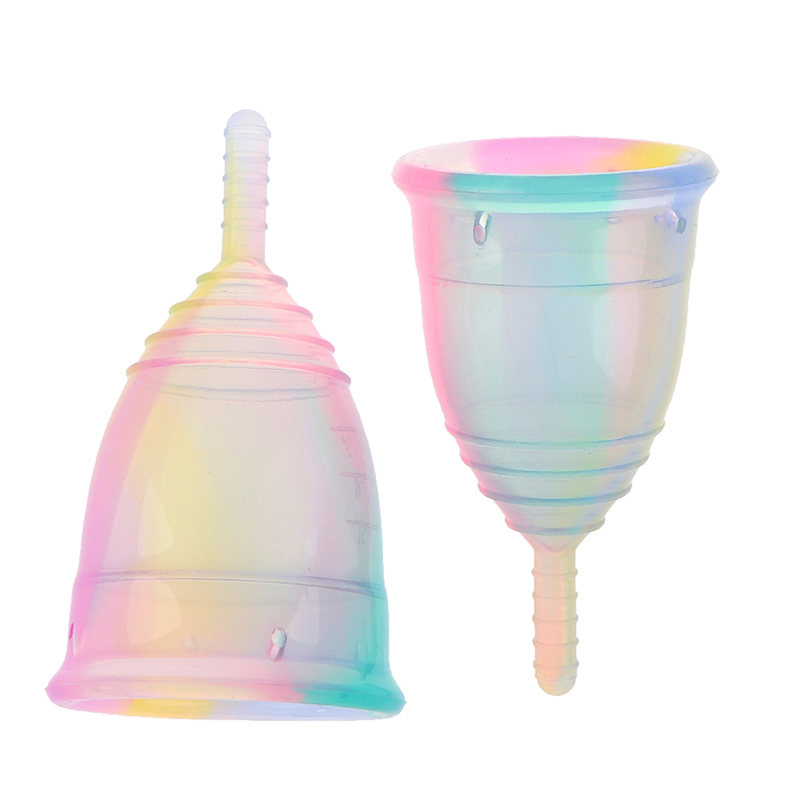 1 adet kadınlar renkli fincan  - Menstrual Cup Silicone incelemesi ve fiyatı